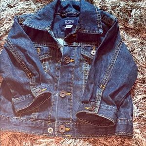 Toddler girls jeans jacket